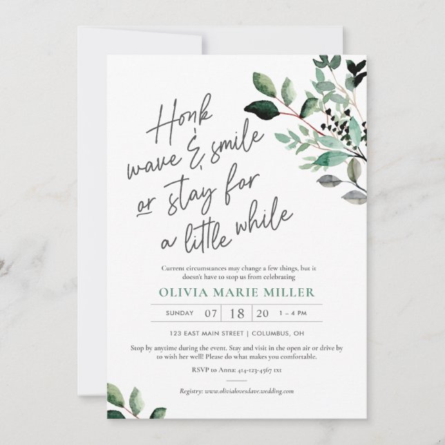 Einladung (Vorderseite)