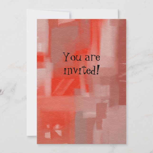 Einladung (Vorderseite)