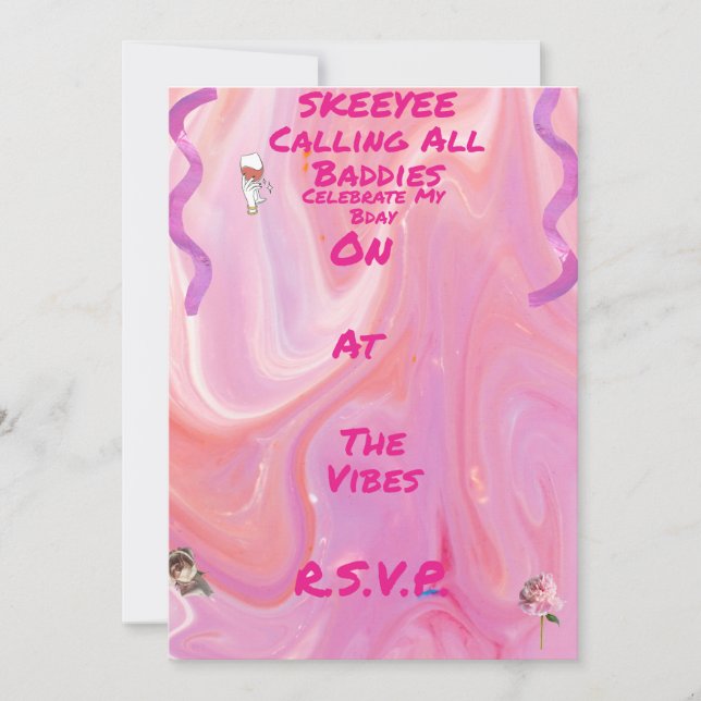 Einladung (Vorderseite)