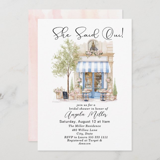 Einladung (Vorne/Hinten)