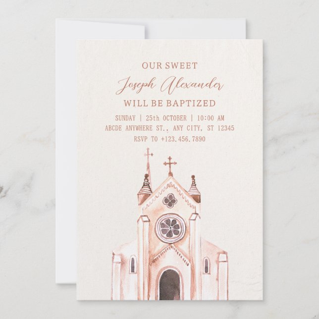 Einladung (Vorderseite)