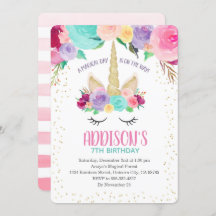 Einladung 1. Geburtstagsdusche