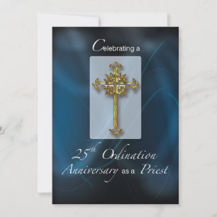 Einladung 25. Ordination Jahrestag des Priesters