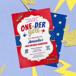 Einladung an Girl zum ersten Geburtstag