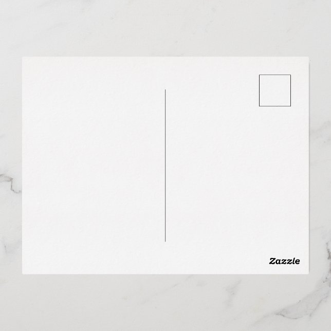 Einladung auf Postkarte (Rückseite)