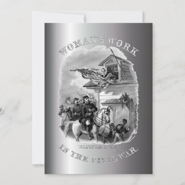 Einladung aus dem zivilen Krieg (Vorderseite)