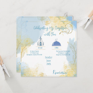 Einladung Baptism Celebration