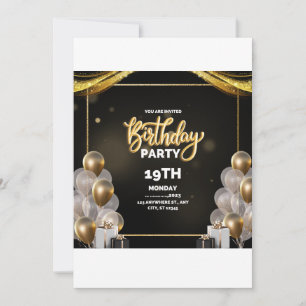 EINLADUNG BIRTHDAT 19.