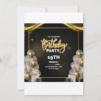 EINLADUNG BIRTHDAT 19.