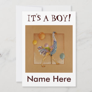 Einladung - Carousel Ostrich