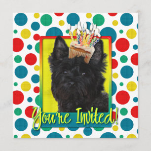 Einladung Cupcake - Cairn Terrier - Rosco