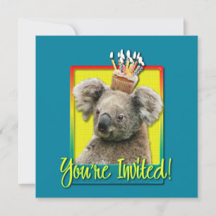 Einladung Cupcake - Koala