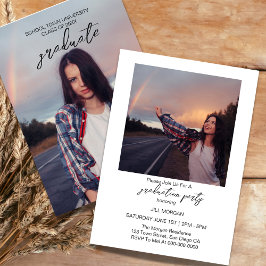 Einladung der 20XX-Foto-Graduationspartei
