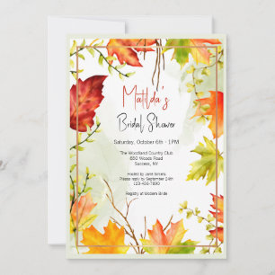 Einladung der Ahornblätter