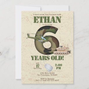 Einladung der Armee - 6. Geburtstag