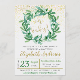 Einladung der Babydusche