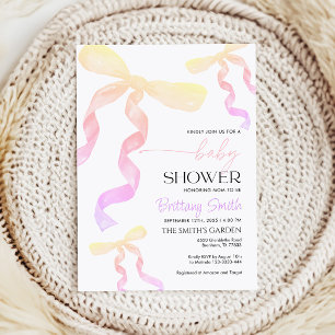 Einladung der Babydusche