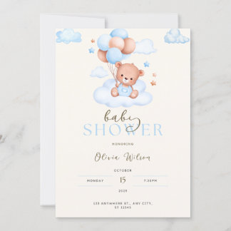 Einladung der Babydusche, Einladungen für den Baby
