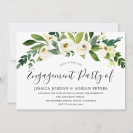 Einladung der Blume der Weißblühenden