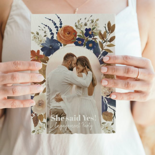 Einladung der Boho Floral Arch Foto (Von Creator hochgeladen)