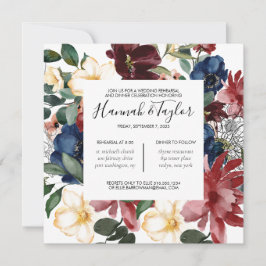 Einladung der Burgunder Marine Probe