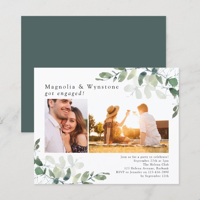 Einladung der Eukalyptus-Interessengruppe Haushalt (Vorne/Hinten)