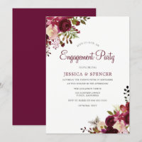 Einladung der floralen Partnerpartei Burgundy Mars