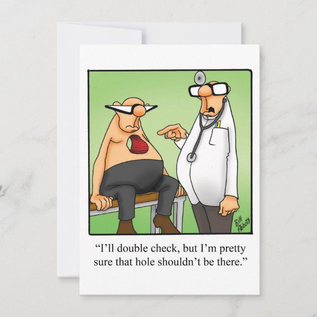 Einladung der Funny Medical School Graduation Part (Vorderseite)