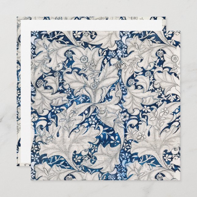 EINLADUNG DER GEBIRGSPARTEI: WILLIAM MORRIS (Vorne/Hinten)