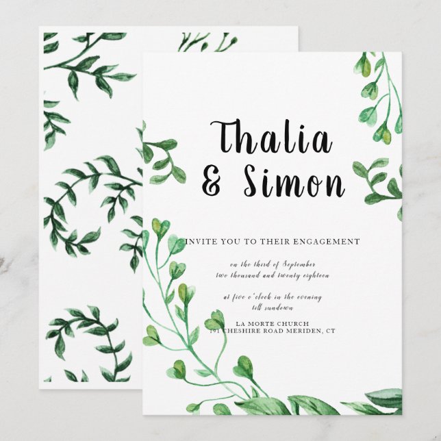 Einladung der Grünen-Gruppe (Vorne/Hinten)