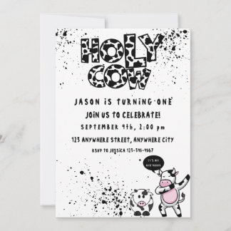 Einladung der Heiligen Kuh zum ersten Geburtstag