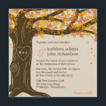 Einladung der Hochzeit im Herbst Oak Tree<br><div class="desc">Mit einem wunderschönen Eichenbaum, der Ihre Liebe symbolisiert, wird diese Hochzeitskollektion von Oak Tree Ihre Freunde und Familie bezaubern und sie zur Feier Ihres romantischen Festes einladen. Matching Komponenten auf berryberrysweet.com Erhältlich in grün für Sommerhochzeiten und orange für Herbsthochzeiten. Matching Einladung: Matching Save the Date Card: Matching Dankeschön Card: Matching...</div>