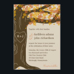 Einladung der Hochzeit im Herbst Oak Tree<br><div class="desc">Mit einem wunderschönen Eichenbaum, der Ihre Liebe symbolisiert, wird diese Hochzeitskollektion von Oak Tree Ihre Freunde und Familie bezaubern und sie zur Feier Ihres romantischen Festes einladen. Matching Komponenten auf berryberrysweet.com Erhältlich in grün für Sommerhochzeiten und orange für Herbsthochzeiten. Matching Save the Date Card: Matching Dankeschön Card: Matching Fevor Sticker:...</div>