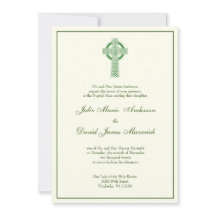 Einladung der katholischen irischen Celtic Cross G