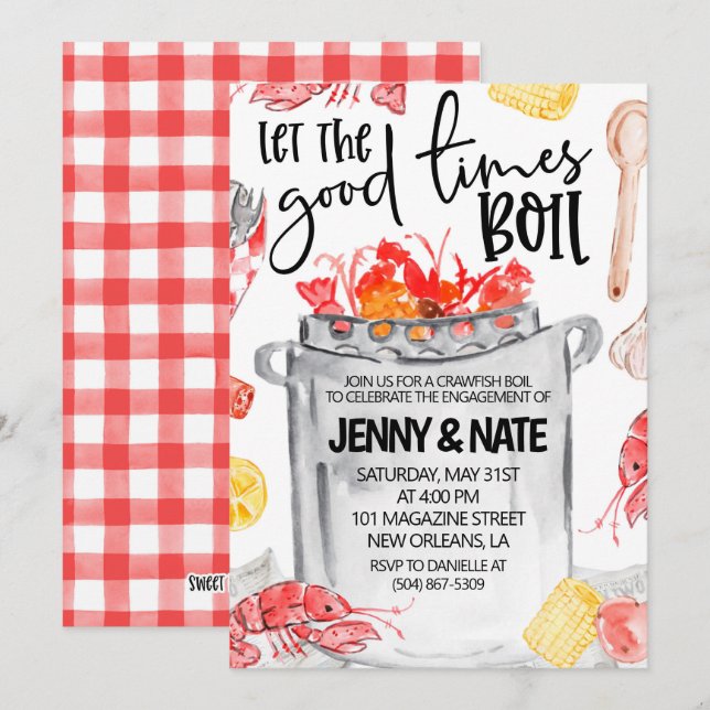 Einladung der Krabbenkohleindustrie (Vorne/Hinten)