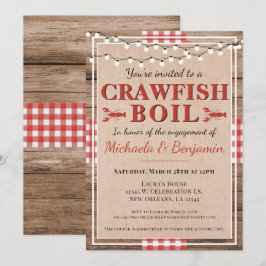 Einladung der Lobster-Gruppe "Crawfish Boil"