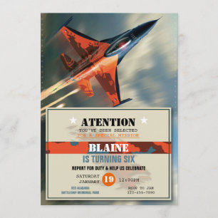 Einladung der Luftwaffe zum Geburtstag