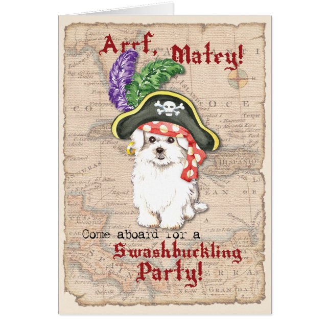 Einladung der maltesischen Piraten (Vorne)