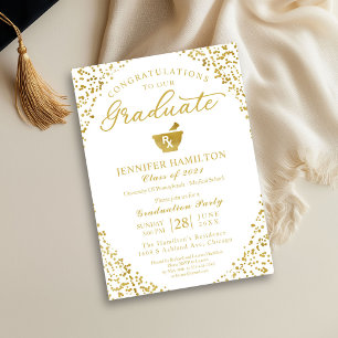 Einladung der Pharmacy School Graduation Party