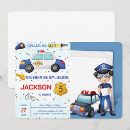 Einladung der Polizei zum Geburtstag Foto