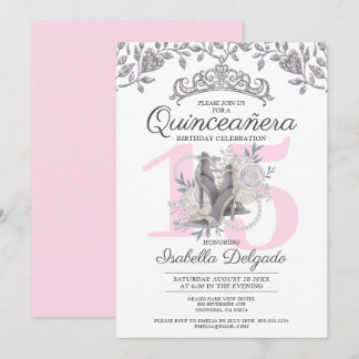 Einladung der Prinzessin von Quinceanera zum 15. G