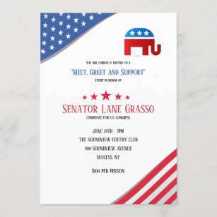 Einladung der Republikanischen Fundraiser