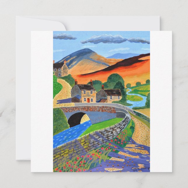 Einladung der schottischen Highlands (Rückseite)