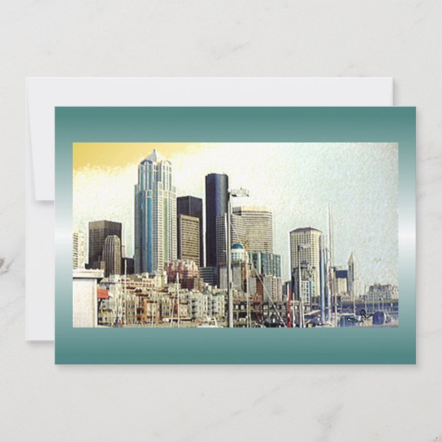 Einladung der Stadt Seattle (Vorderseite)