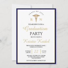 Einladung des Abschlusses der Krankenpflege