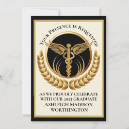 Einladung des Abschlusses der Medizinschule