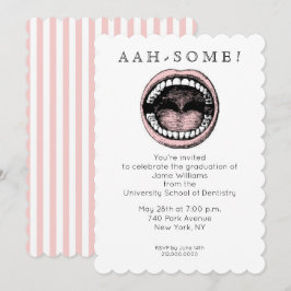 Einladung des Abschlusses der Zahnärzte