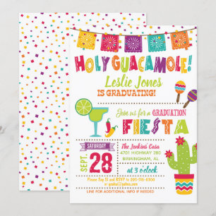 Einladung des Abschlusses Heiligen Guacamole - WH