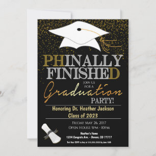 Einladung des Doktoranden-Abschlusses