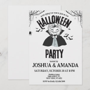Einladung des Erwachsenen-Halloween-Party